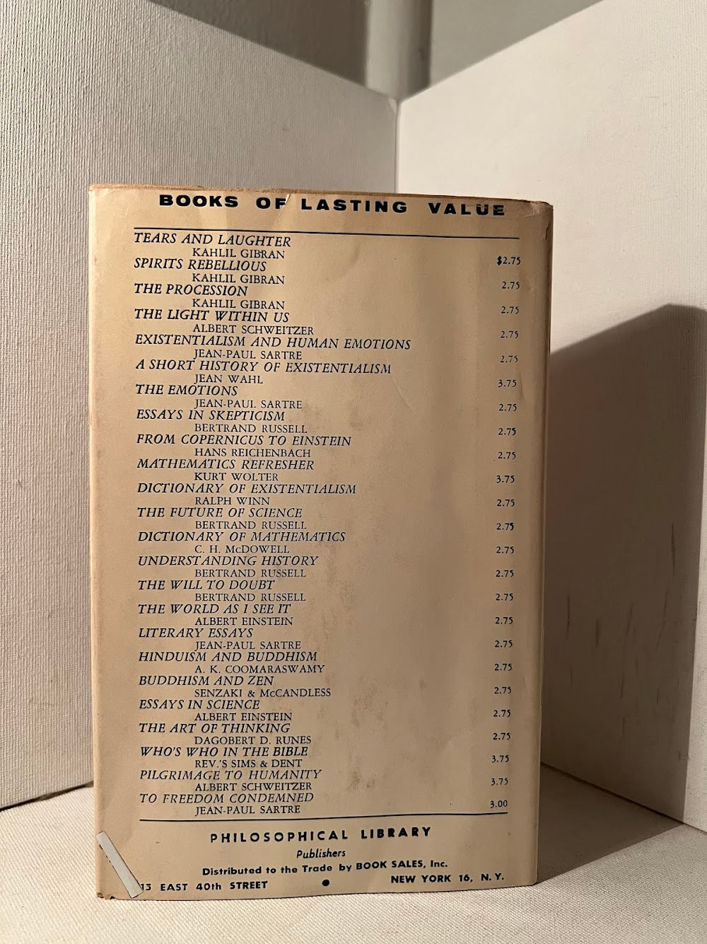 The Future of Science by Bertrand Russell