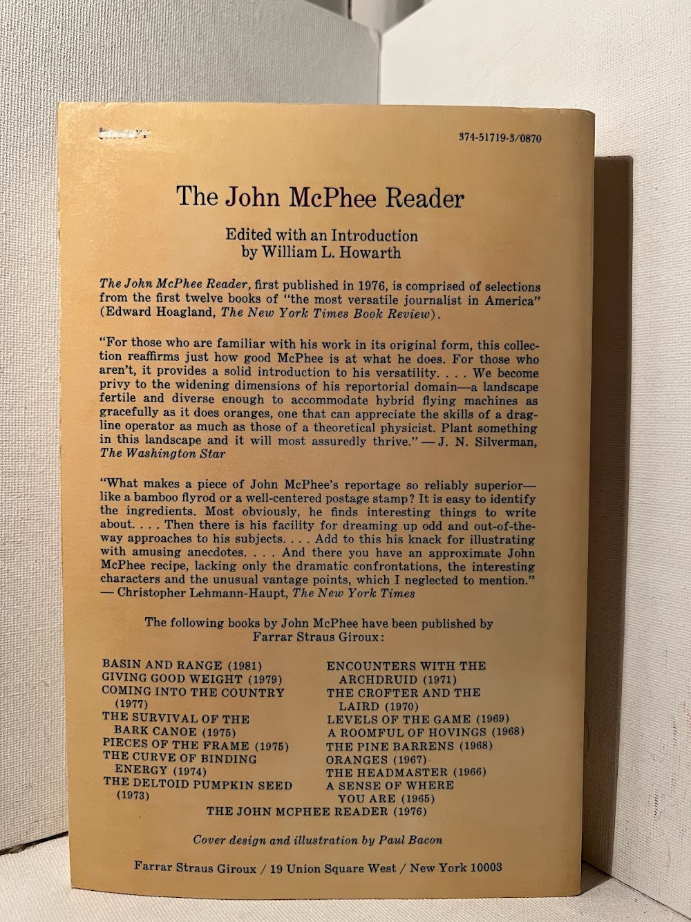 The John McPhee Reader