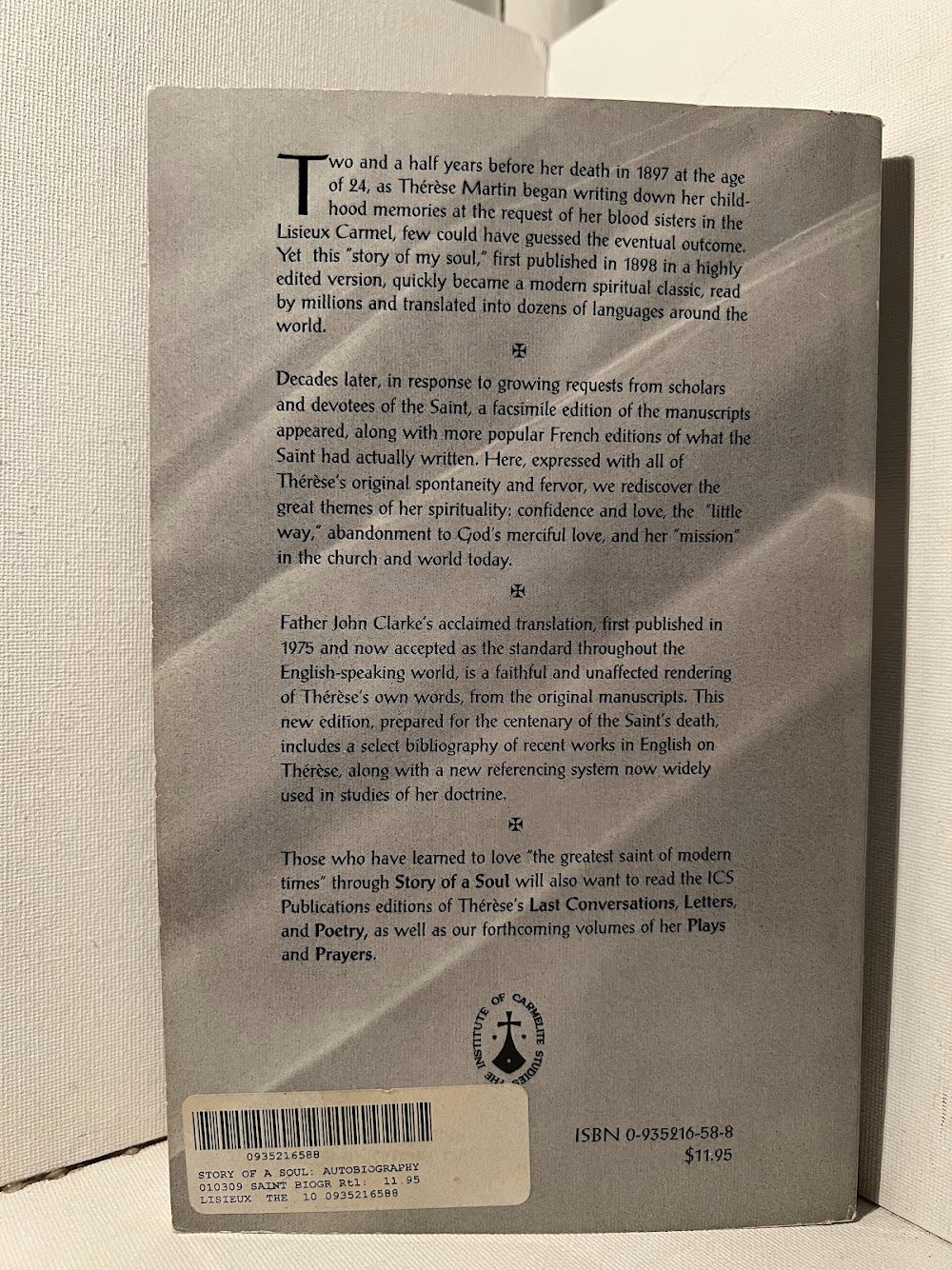 Story of a Soul by St. Therese of Lisieux