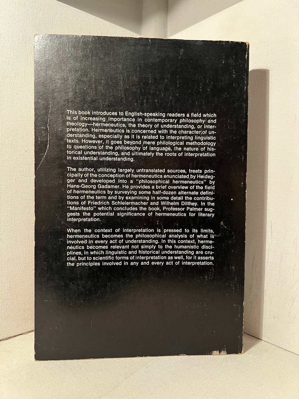 Hermeneutics by Richard E. Palmer