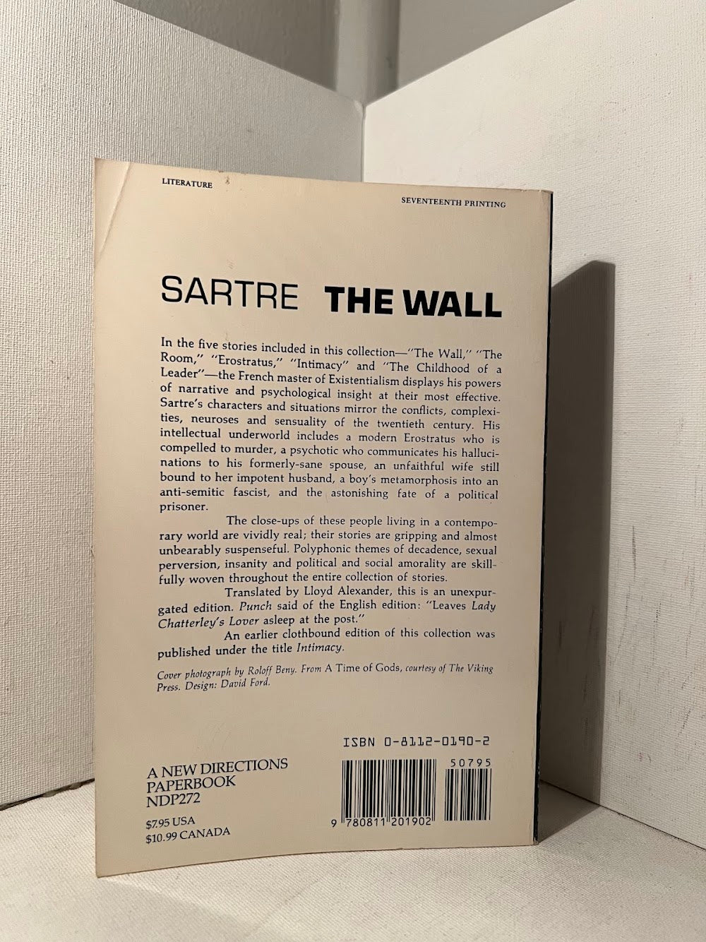 The Wall by Jean Paul Sartre