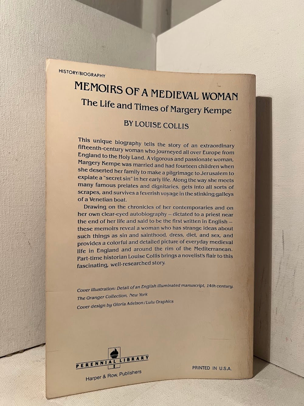 Memoirs of a Medieval Woman by Louis Collis