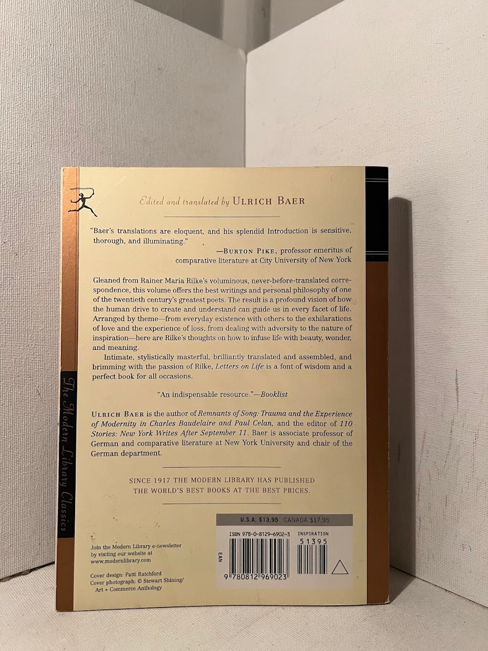 Letters on Life by Rainer Maria Rilke