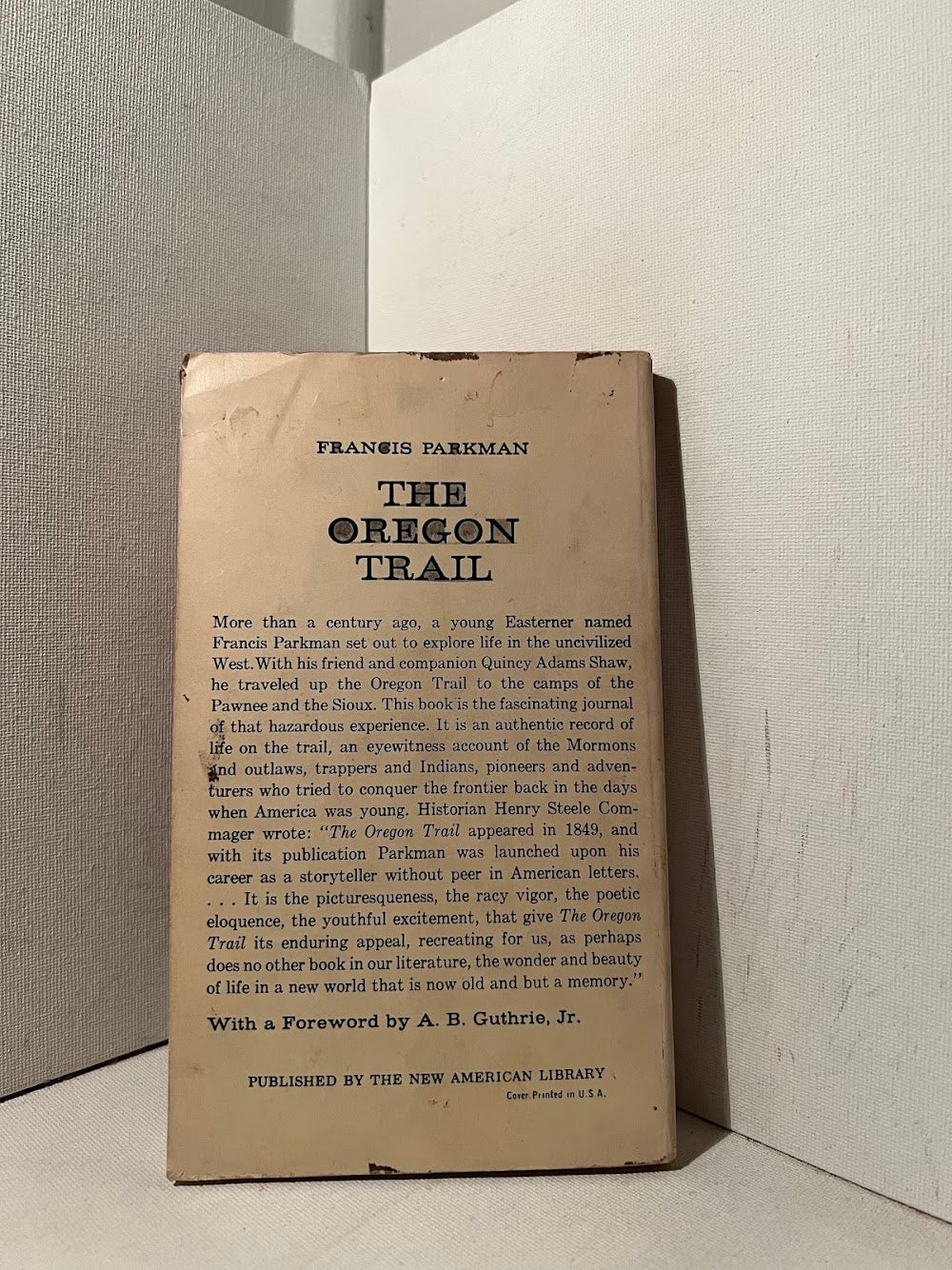 The Oregon Trail by Francis Parkman