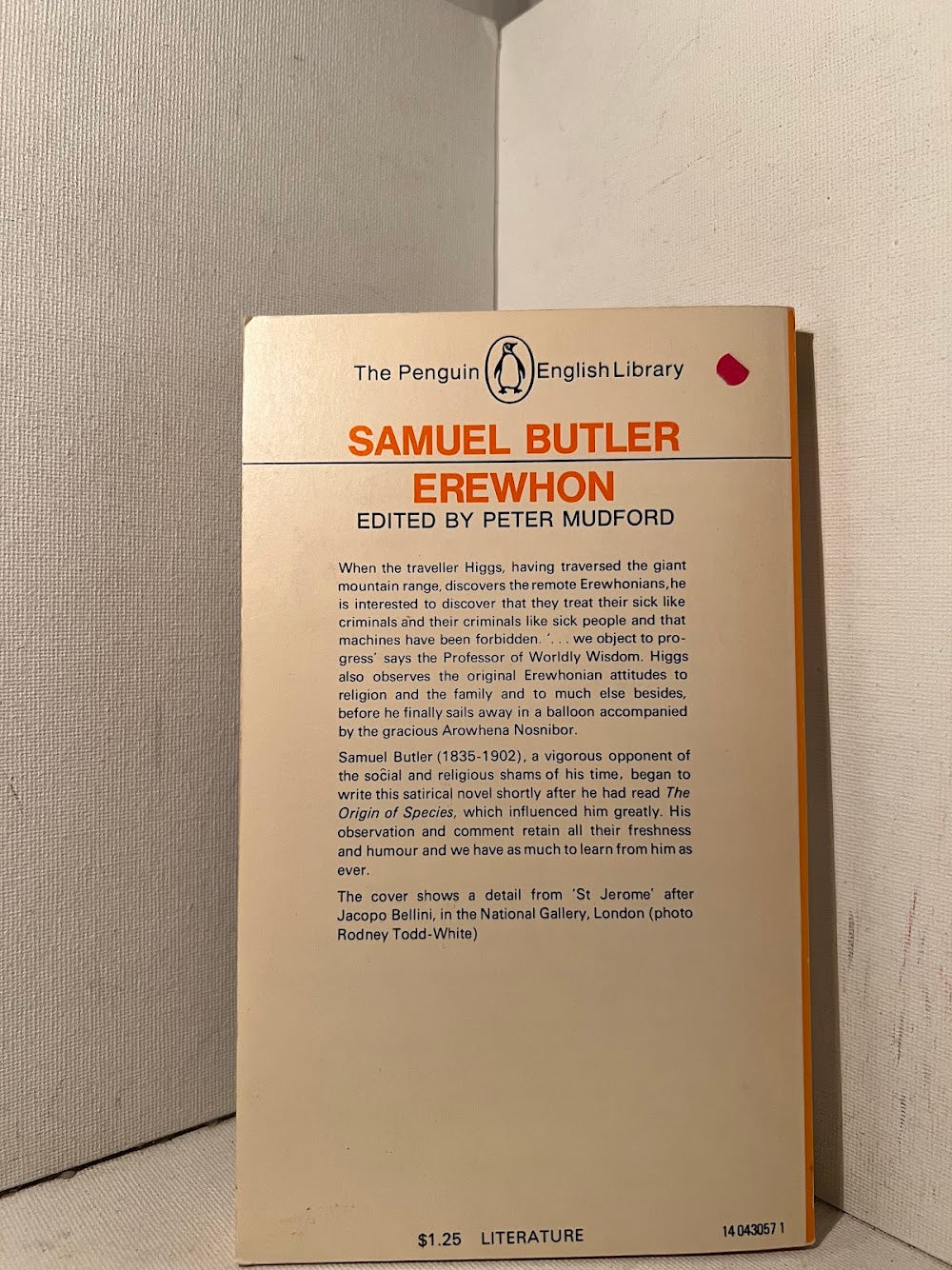 Erewhon by Samuel Butler
