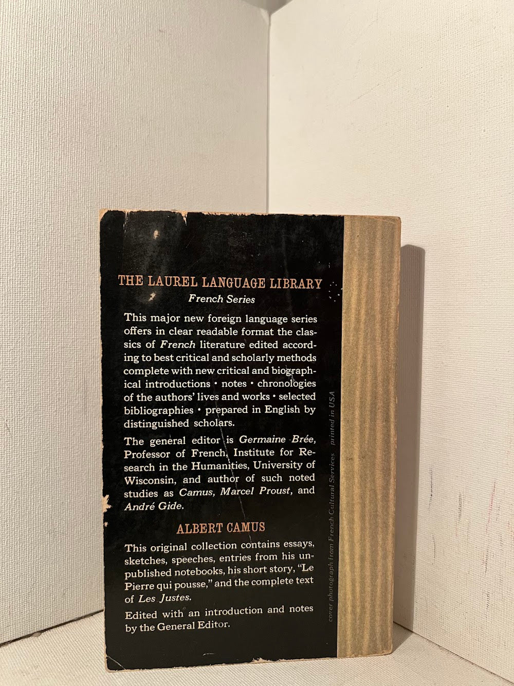 De L'envers et L'endroit a L'exil et le Royaume by Albert Camus
