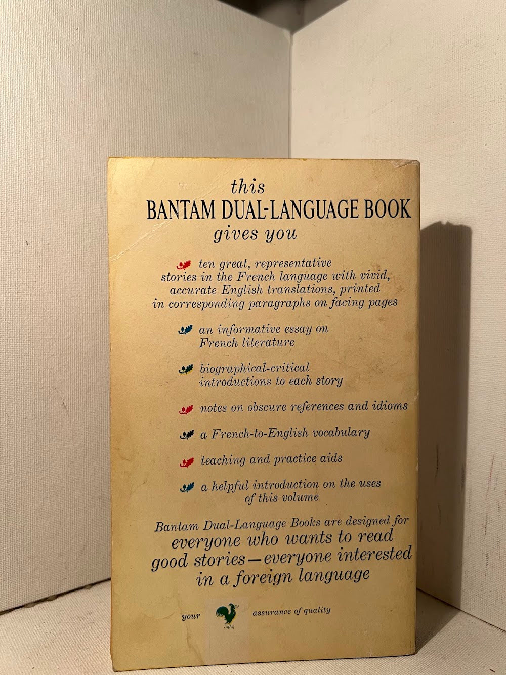 French Stories (bantam dual language)