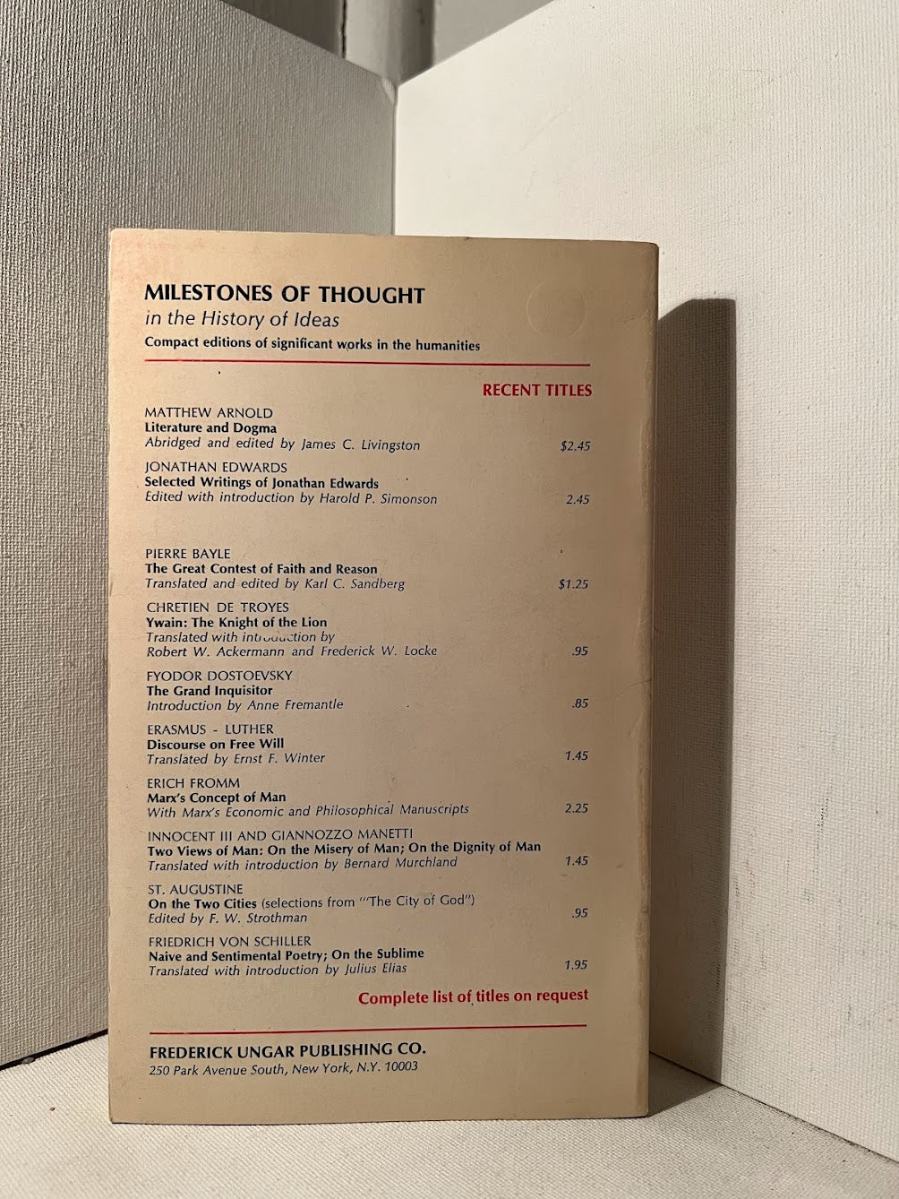 Literature and Dogma by Matthew Arnold