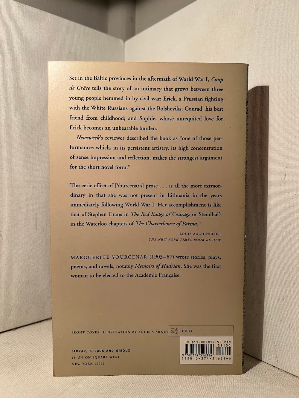 Coup de Grace by Marguerite Yourcenar