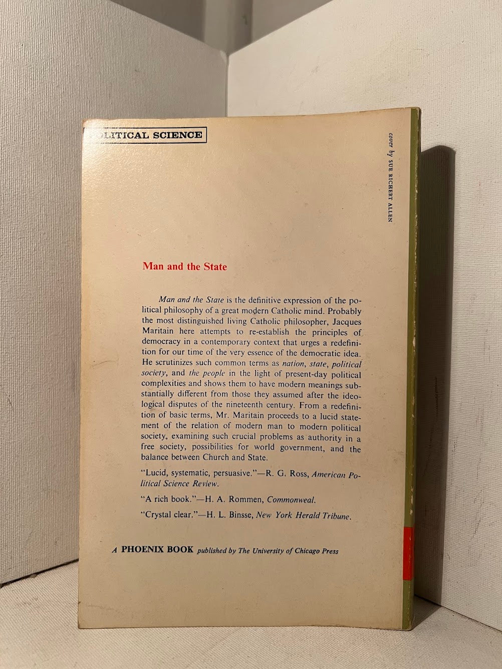 Man and the State by Jacques Maritain