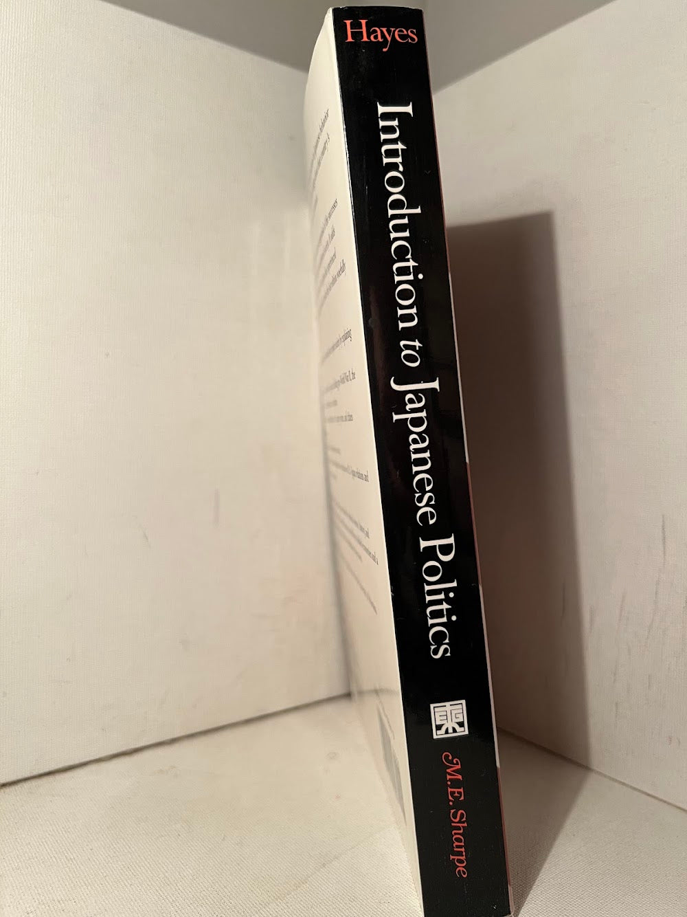 Introduction to Japanese Politics by Louis D. Hayes