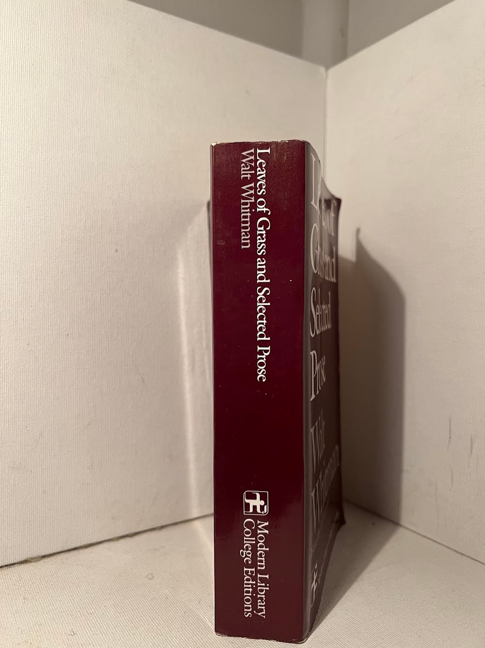Leaves of Grass and Selected Prose by Walt Whitman