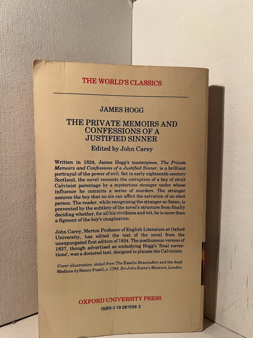 The Private Memoirs and Confessions of a Justified Sinner by James Hogg