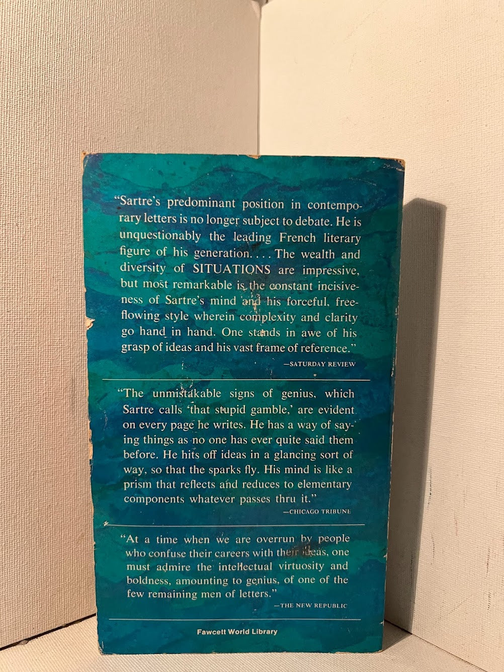 Situations by Jean Paul Sartre