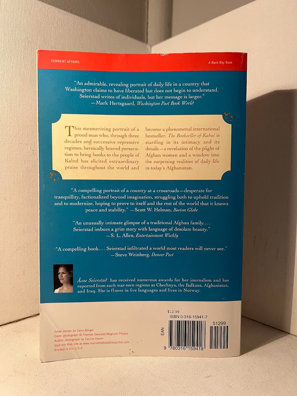 The Bookseller of Kabul by Asne Seierstad