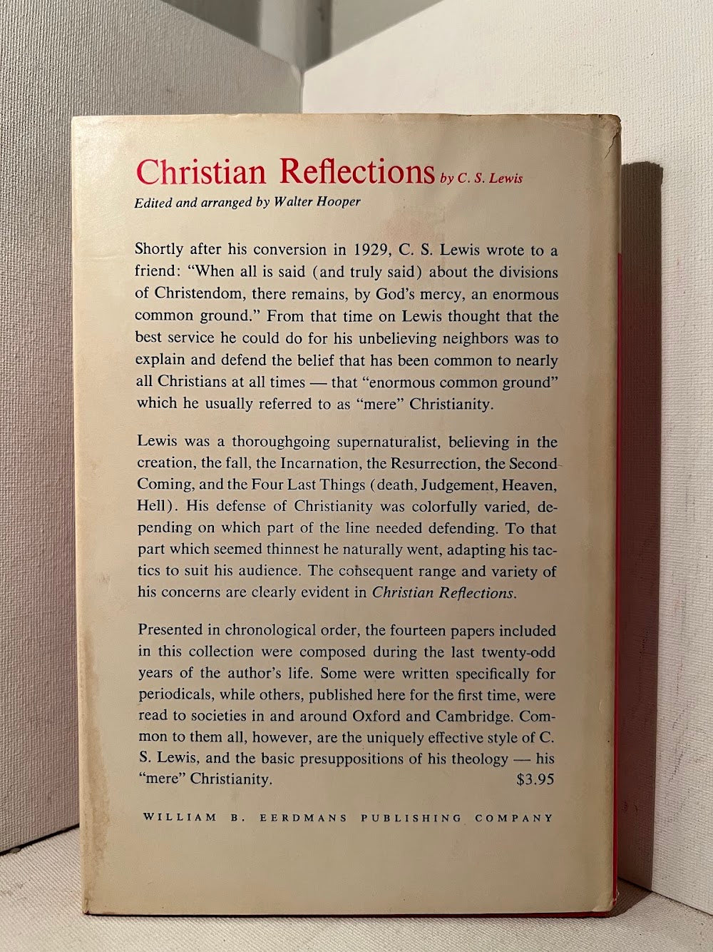 Letters to an American Lady by C.S. Lewis