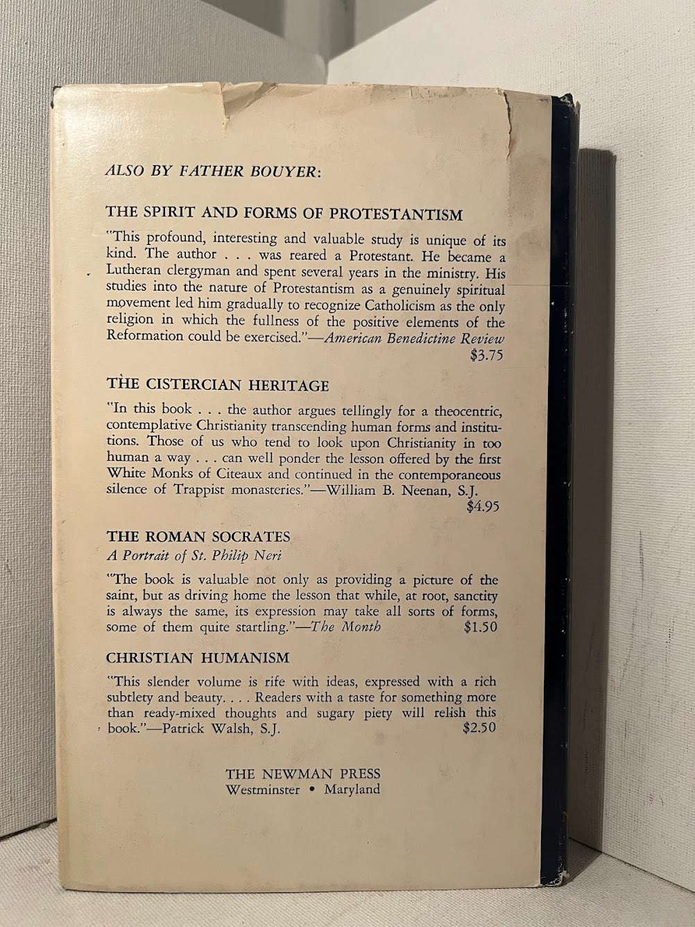 Erasmus and His Times by Louis Bouyer