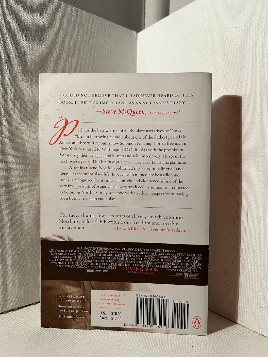 12 Years A Slave by Solomon Northup