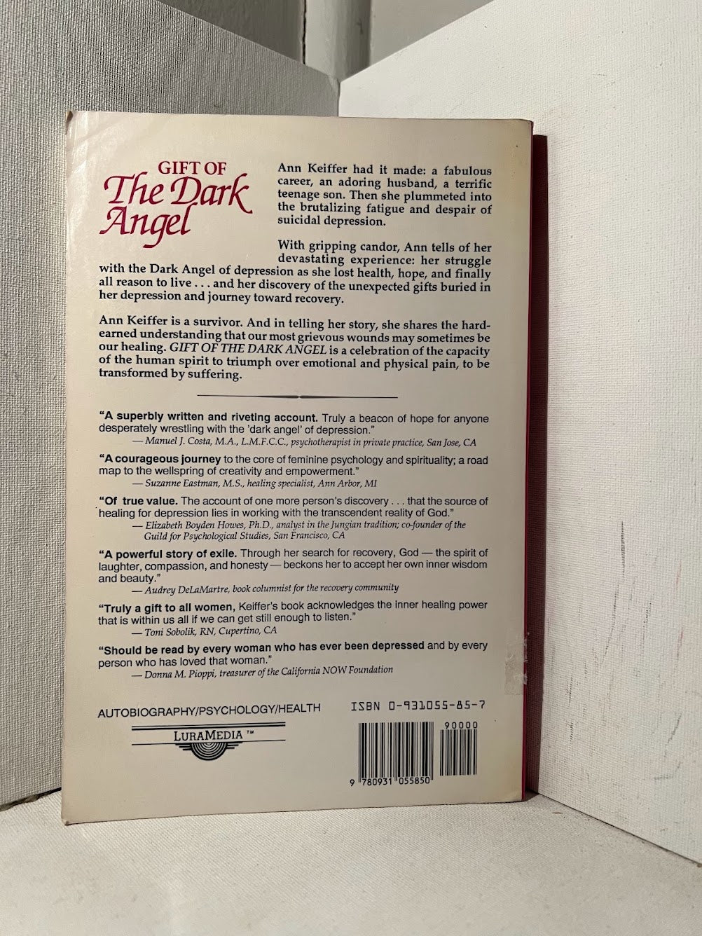 Gift of the Dark Angel by Ann Keiffer