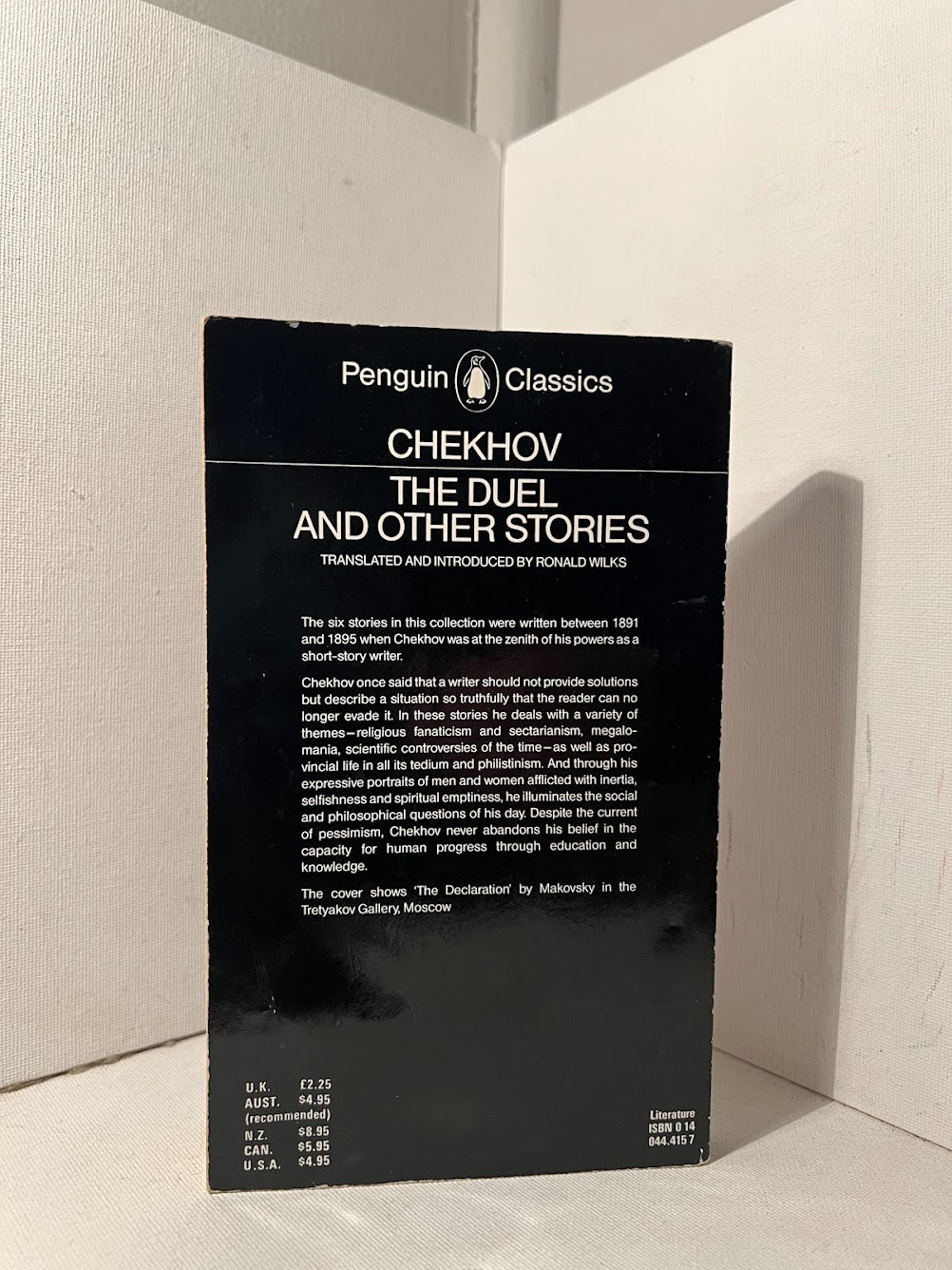 The Duel and Other Stories by Chekhov