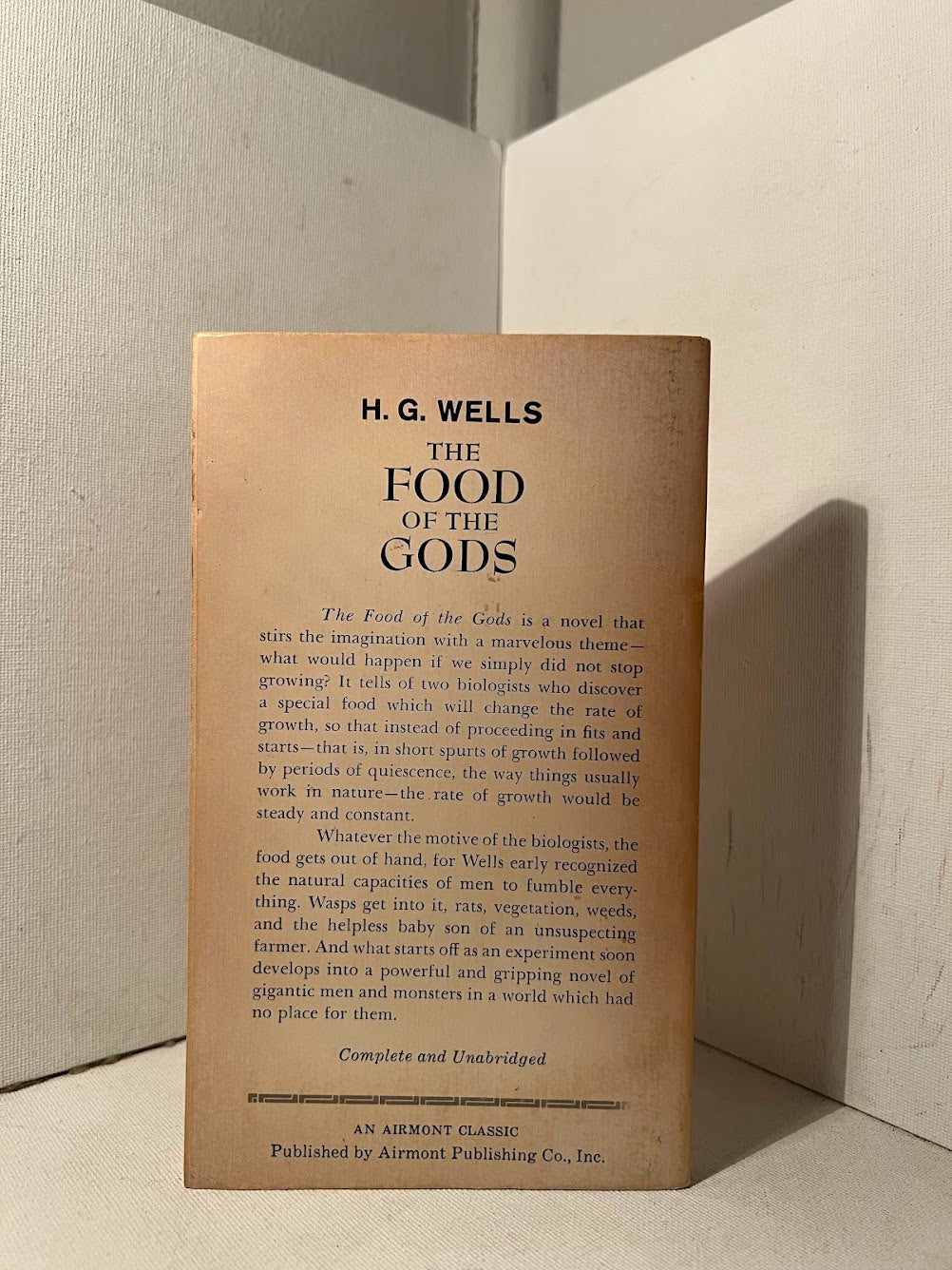The Food of the Gods by H.G. Wells