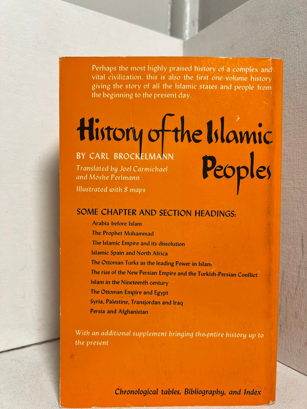 History of the Islamic Peoples by Carl Brockelmann