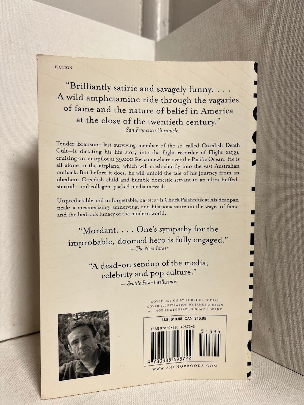 Survivor by Chuck Palahniuk