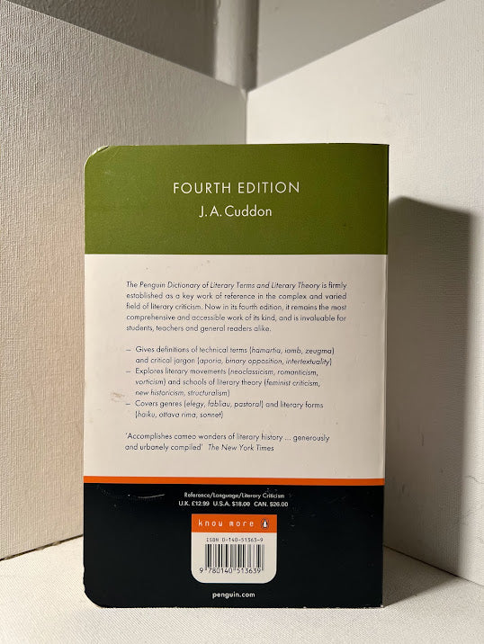 Dictionary of Literary Terms & Literary Theory