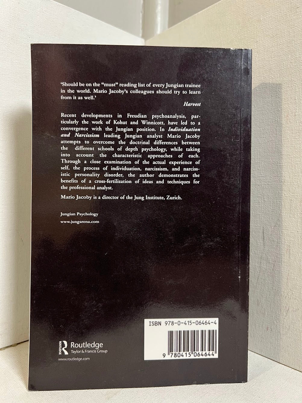 Individuation & Narcissism by Mario Jacoby