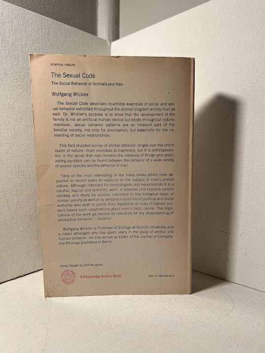 The Sexual Code by Wolfgang Wickler