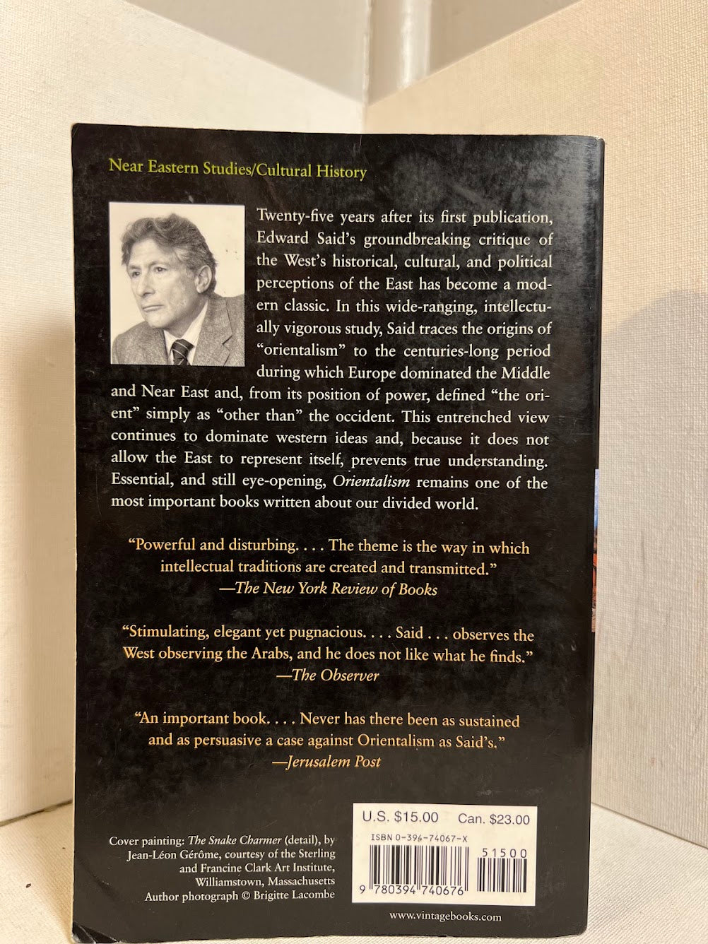 Orientalism by Edward Said