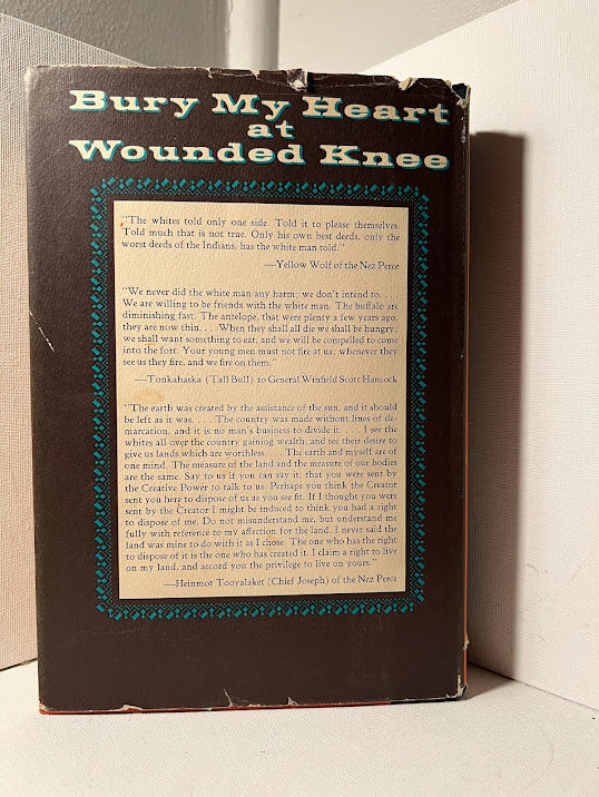 Bury My Heart At Wounded Knee by Dee Brown