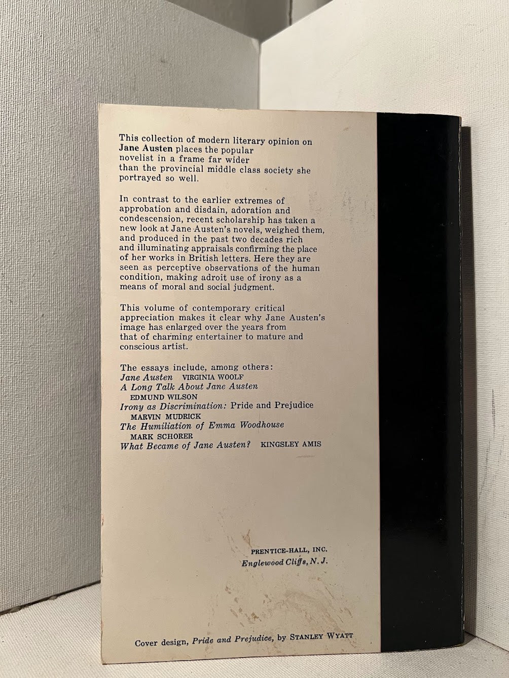 Jane Austen: A Collection of Critical Essays