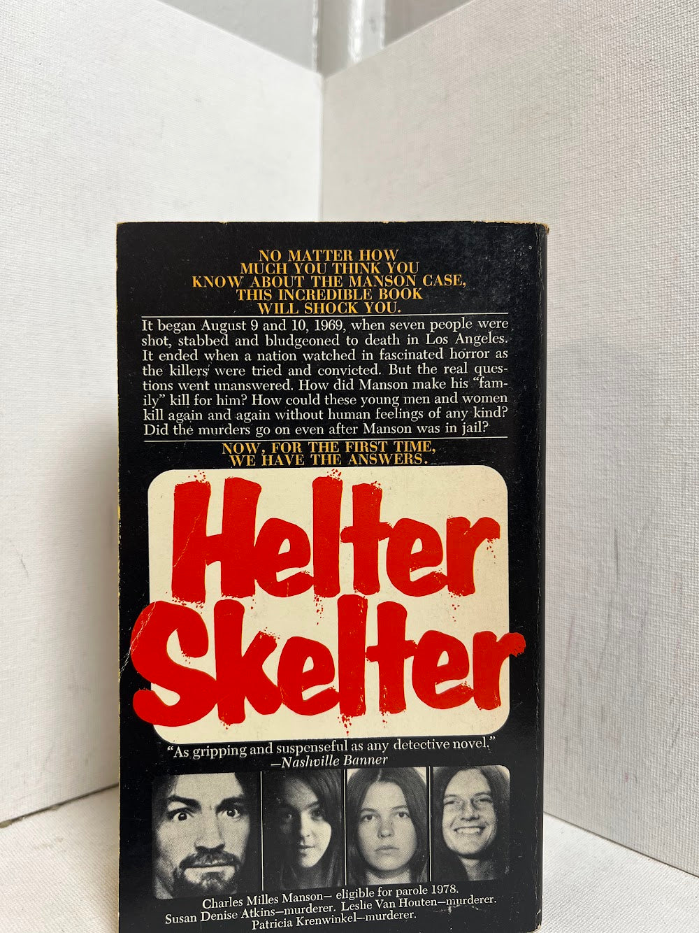 Helter Skelter by Vincent Bugliosi with Curt Gentry