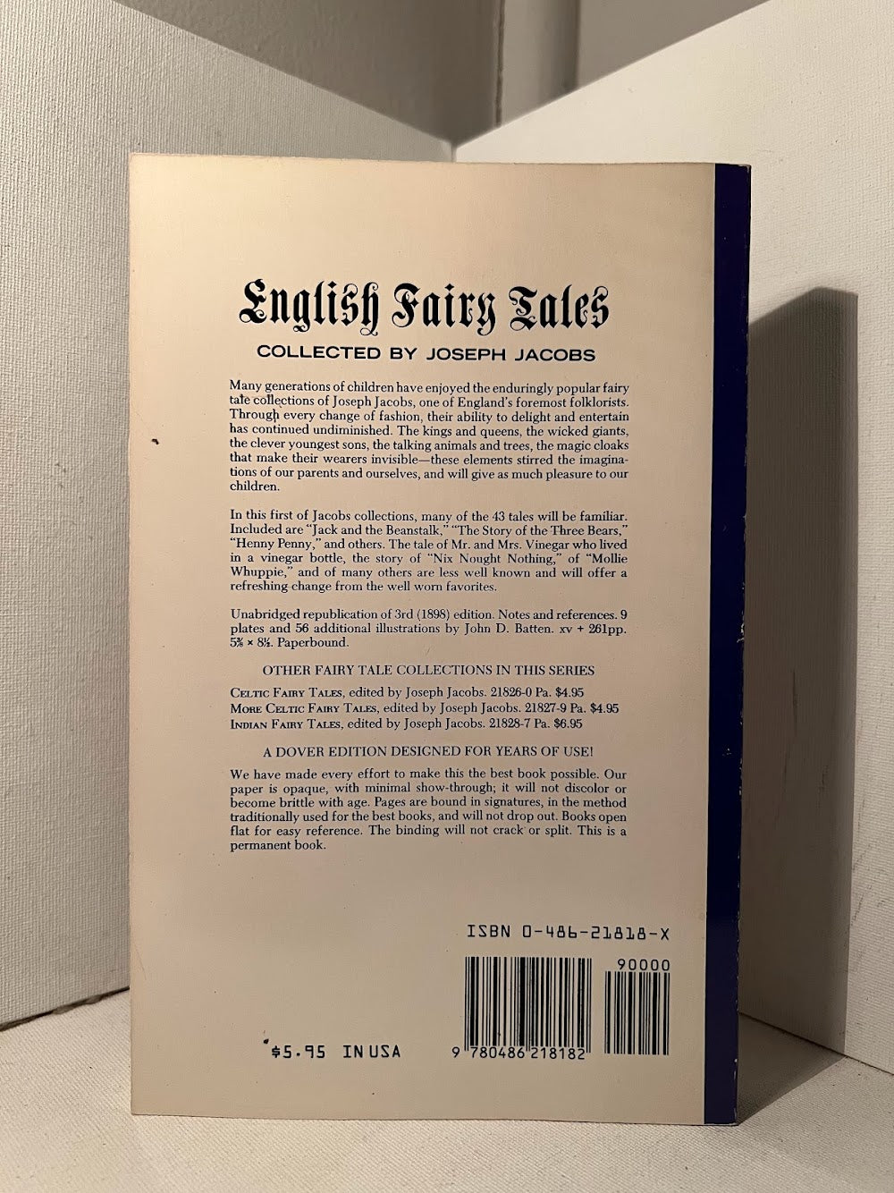 English Fairy Tales collected by Joseph Jacobs