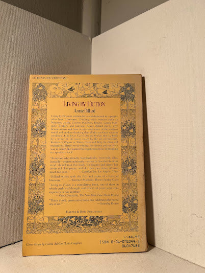 Living by Fiction by Annie Dillard