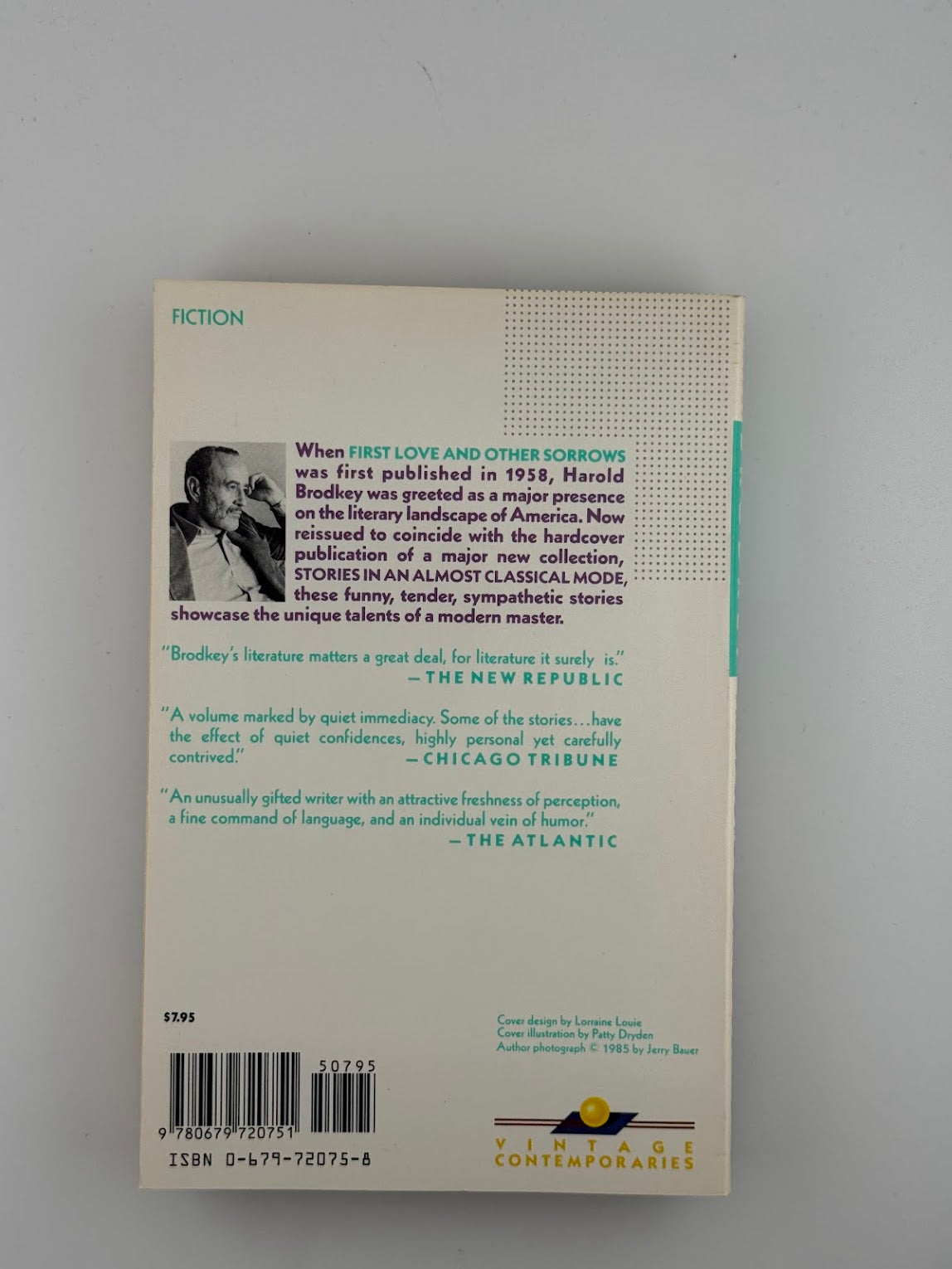 First Love & Other Sorrows by Harold Brodkey