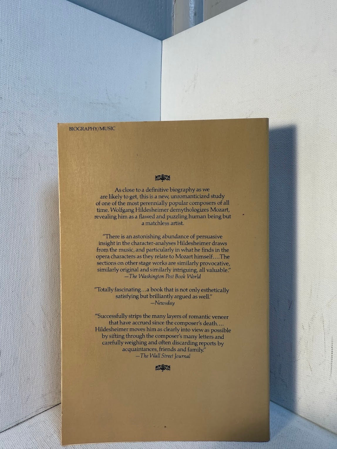 Mozart by Wolfgang Hildesheimer