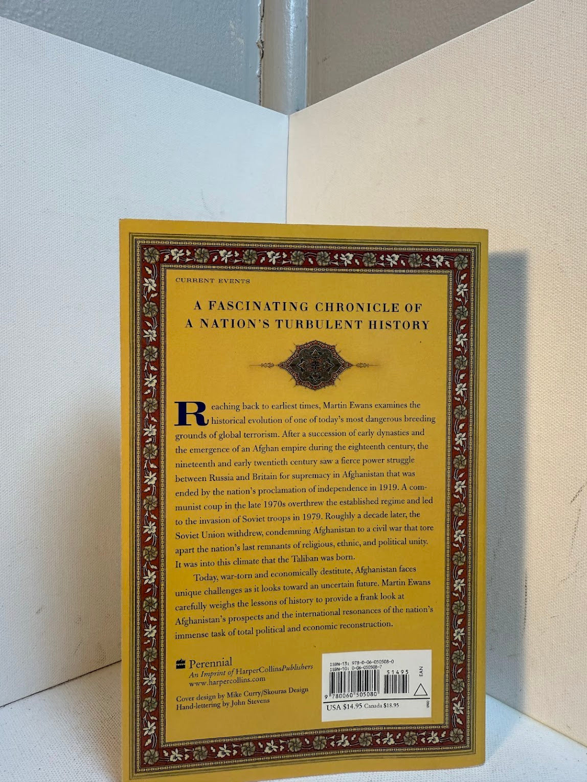 Afghanistan - A Short History of Its People and Politics by Martin Ewans
