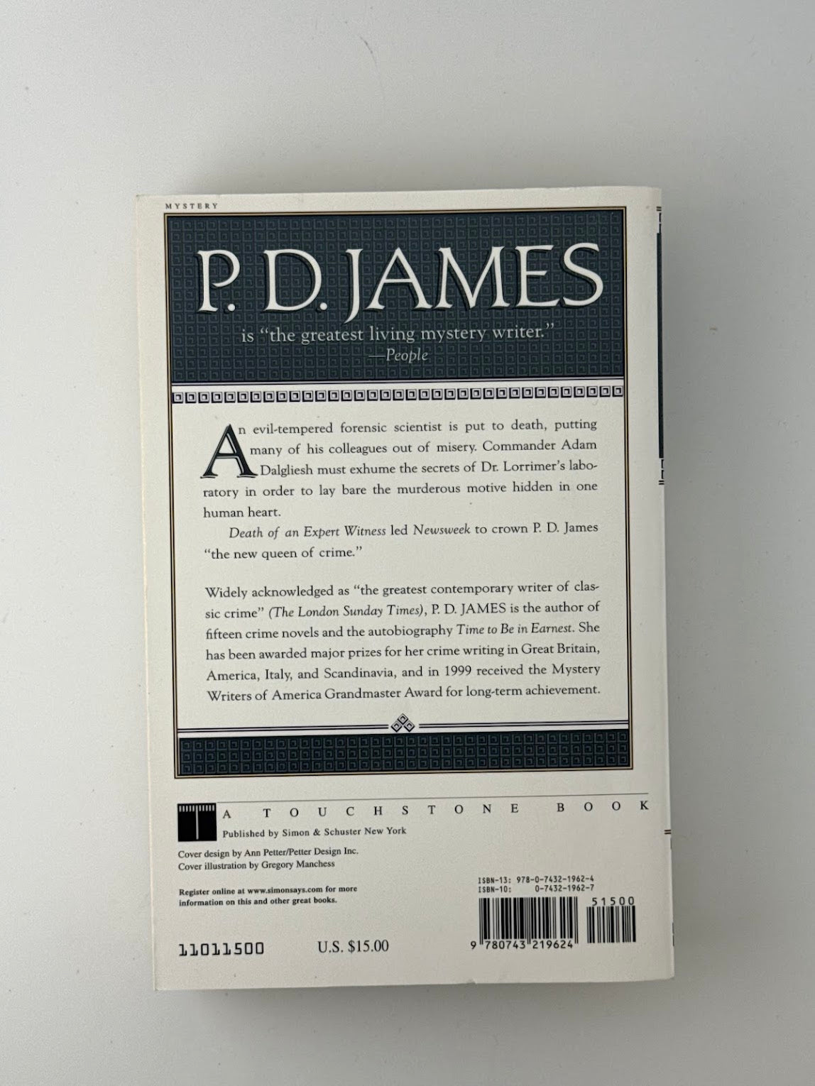 Death of an Expert Witness by P.D. James