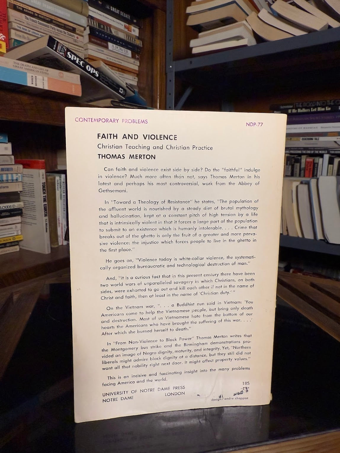 Faith and Violence by Thomas Merton