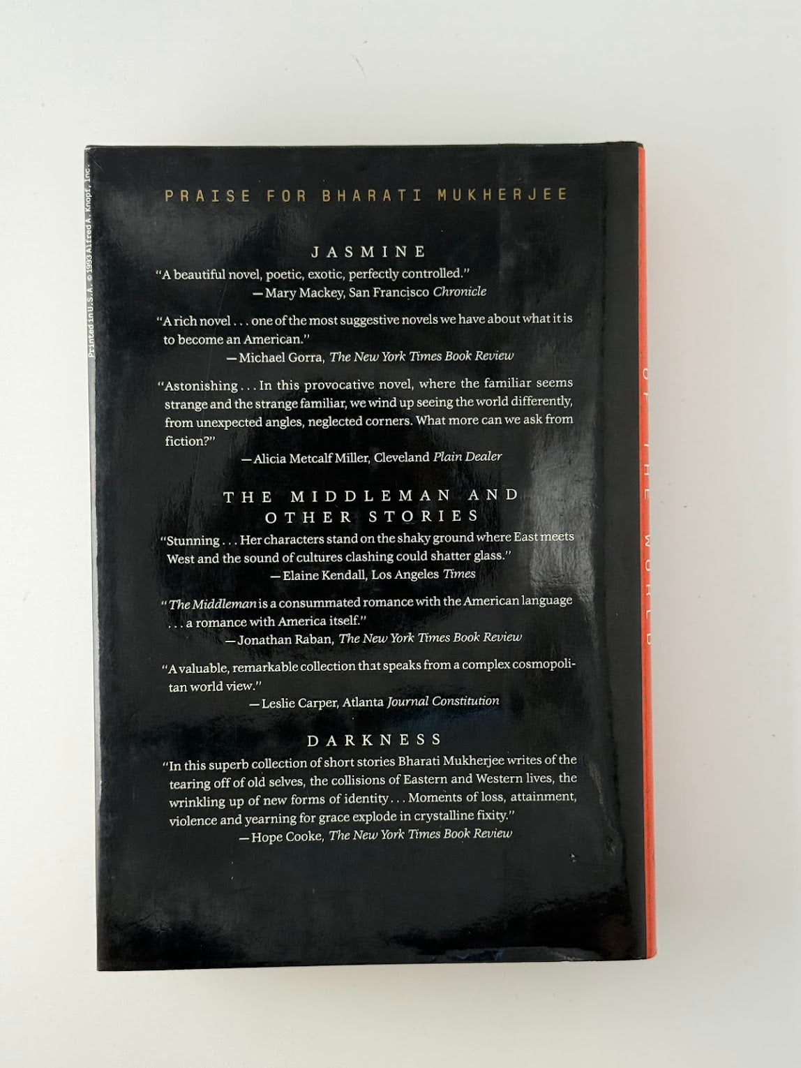 The Holder of the World by Bharati Mukherjee