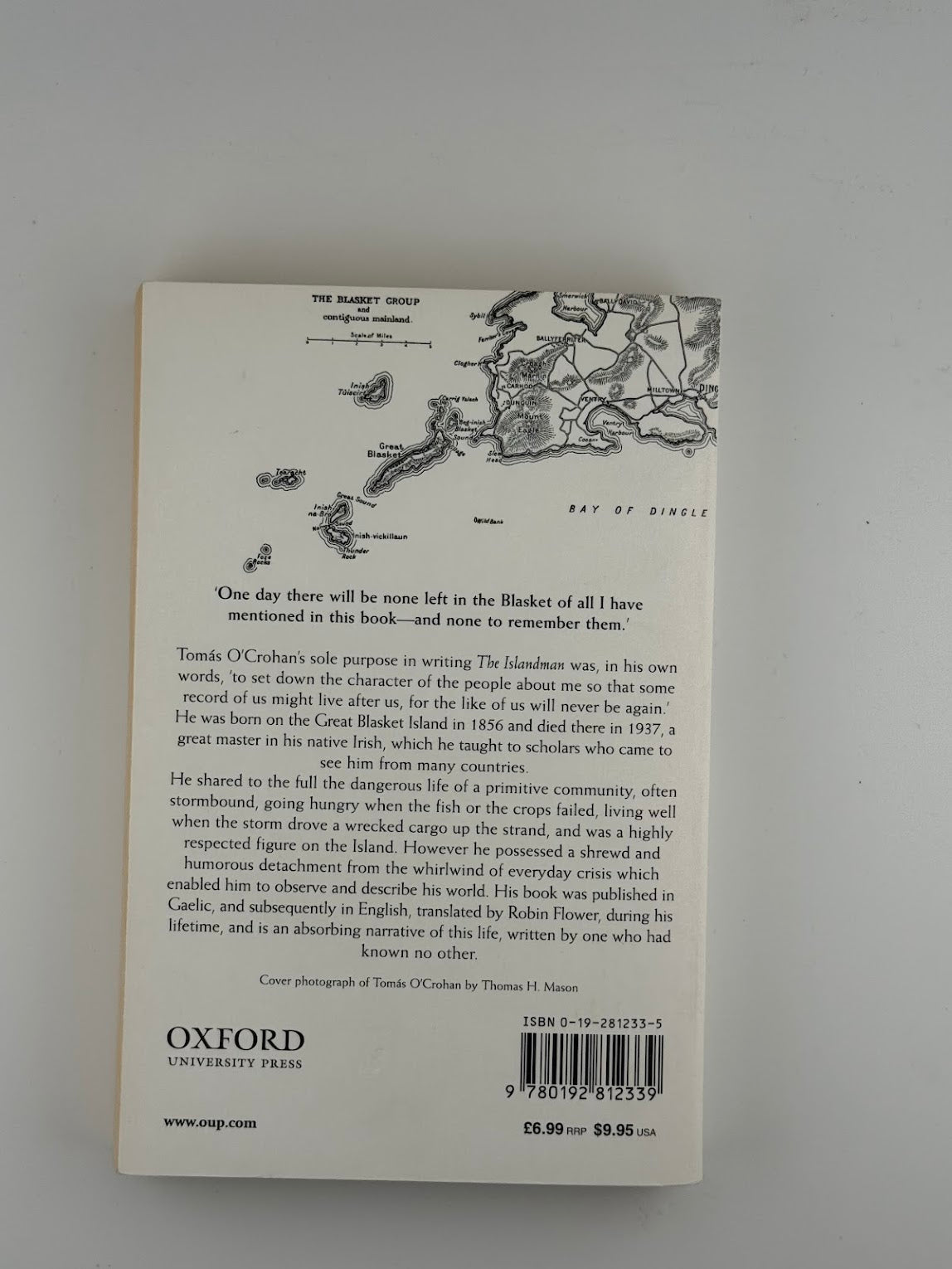The Islandman by Tomas O'Crohan