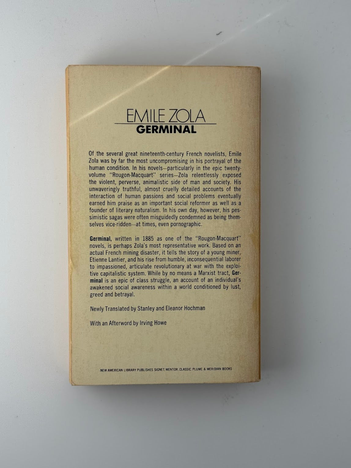 Germinal by Emile Zola
