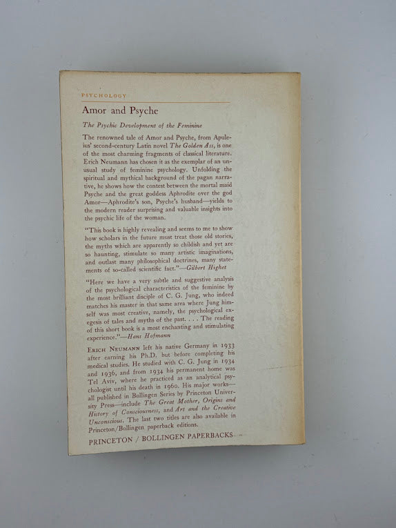 Amor and Psyche by Erich Neumann