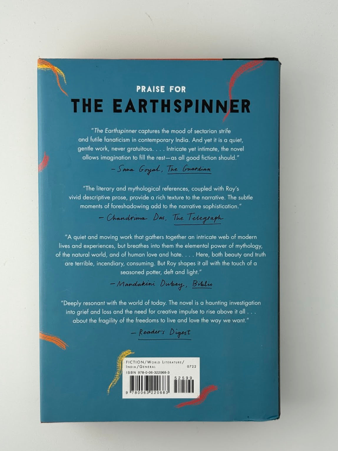 The Earth Spinner by Anuradha Roy