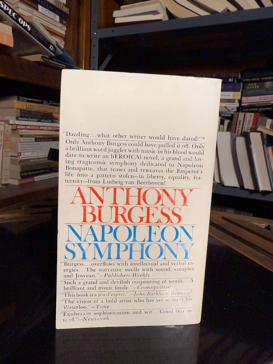Napoleon Symphony by Anthony Burgess