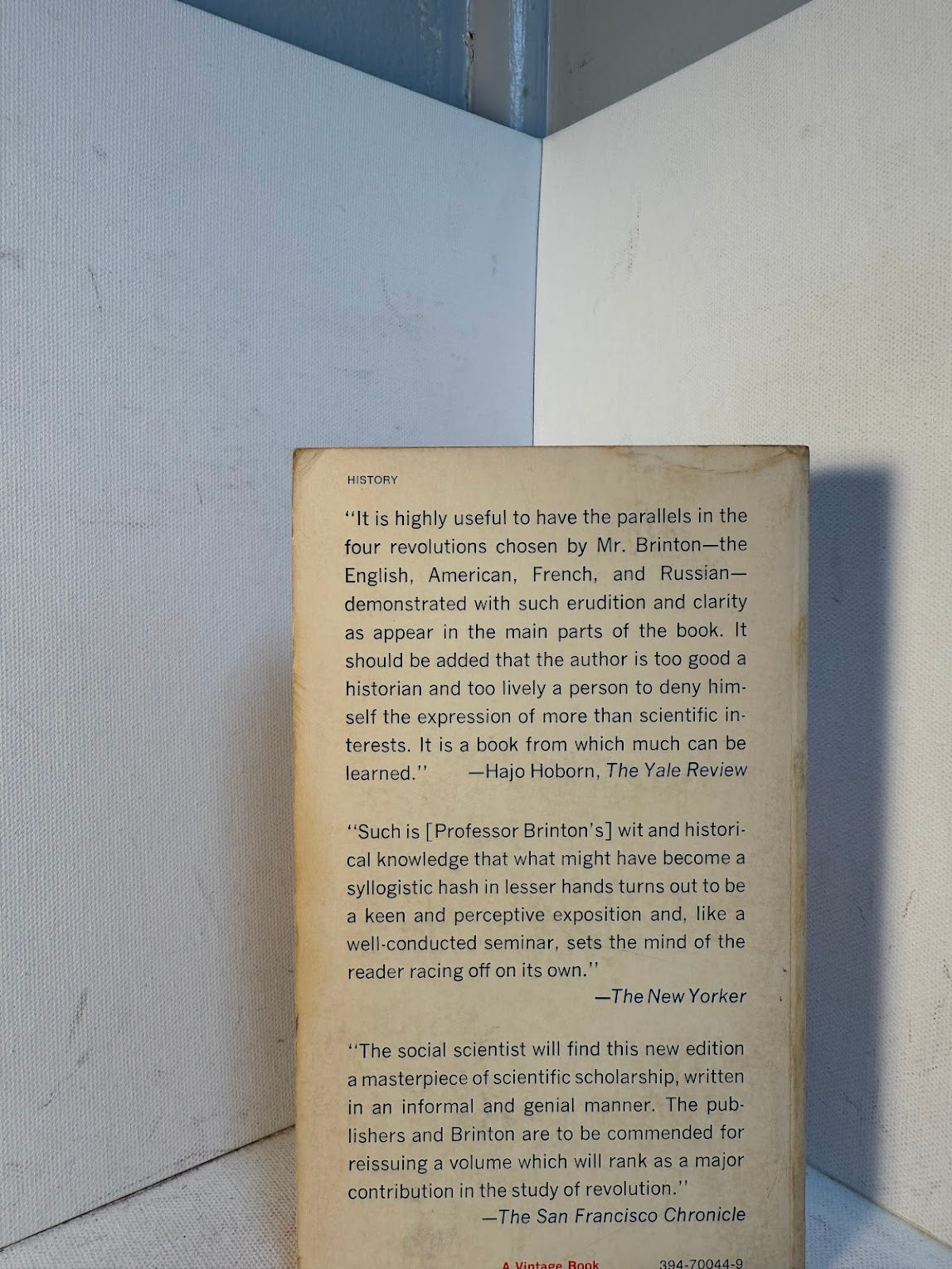 The Anatomy of Revolution by Crane Brinton