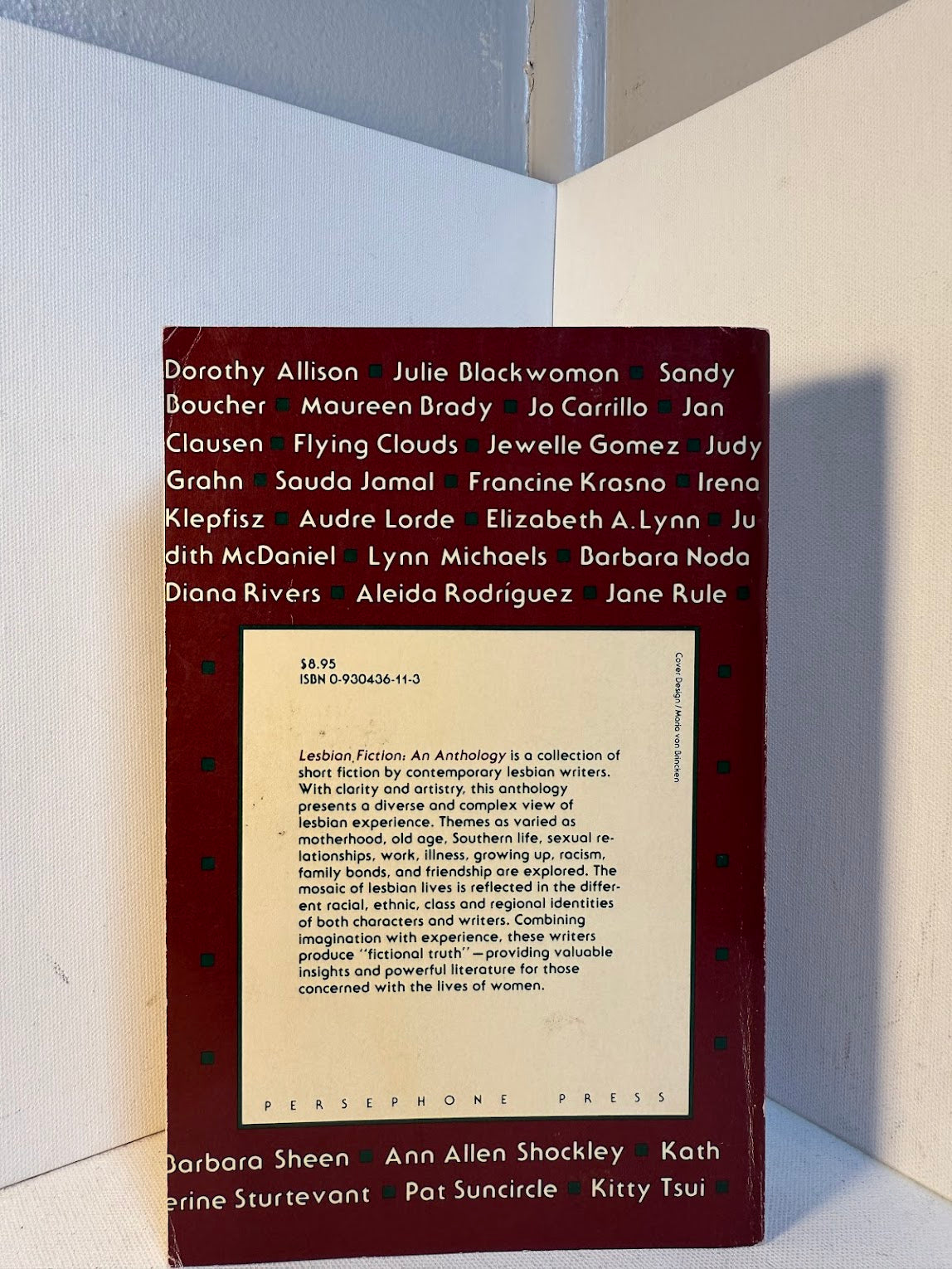 Lesbian Fiction - An Anthology edited by Elly Bulkin