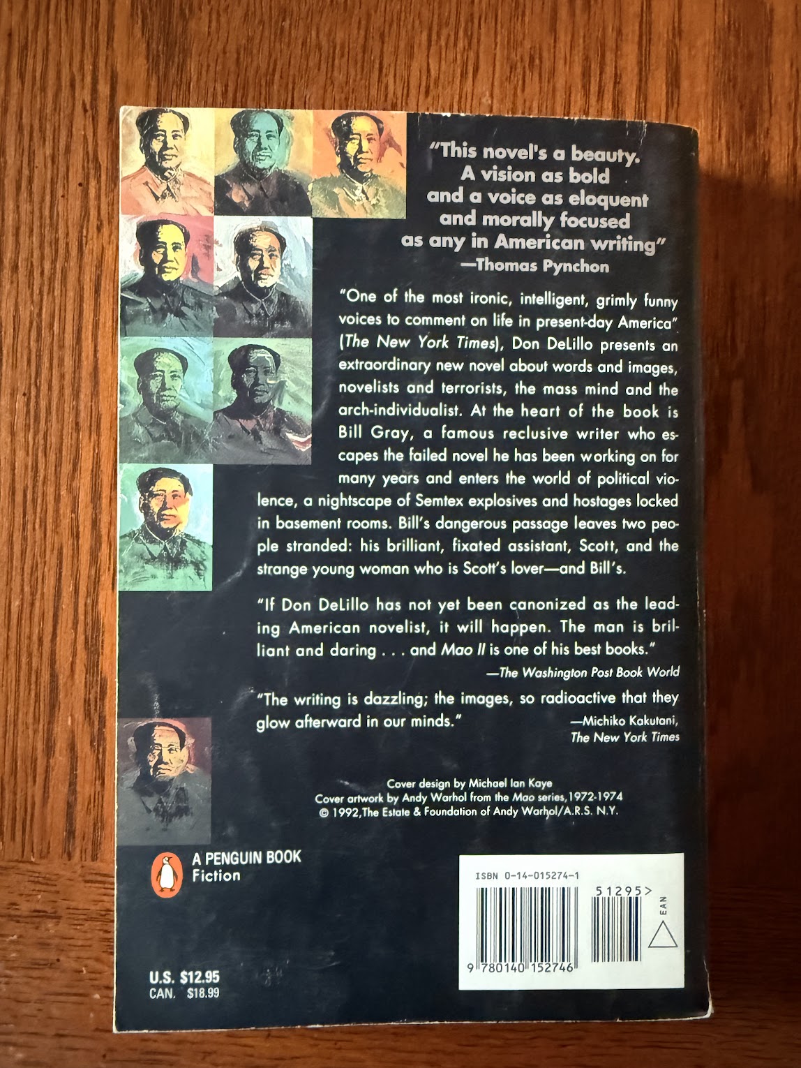 Mao II by Don DeLillo